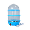 3-Floor Electric Egg Boiler & Food Steamer Cooker
