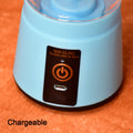 Portable 6-Blade Juicer Cup – USB Rechargeable | Fruit & Vegetable Juice Maker Blender