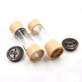 360° Revolving Spice Rack with 8 Jars | Kitchen Condiment Organizer (120ml)