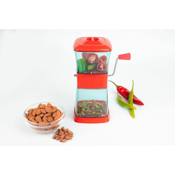 Maitri Stainless Steel Vegetable & Onion Chopper Cutter | Dry Fruit & Chilly Slicer