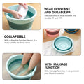 Foldable Bucket Water Container High Capacity With Handle Laundry Basket
