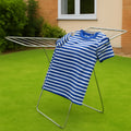 Premium Stainless Steel Heavy Duty Foldable Cloth Drying Stand (1 Pc)