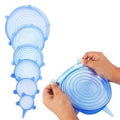 Silicone Stretchable Lid Set for Containers | Multi-Size Food Covers