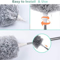 Microfiber Telescoping Feather Duster 100 Inch Extendable Handle