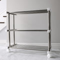 Supermom Stainless Steel Multipurpose Shoe Storage Rack | Heavy Duty Home Organizer