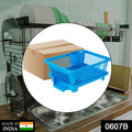 Plastic Sink Dish Drainer & Drying Rack | Kitchen Dish Organizer