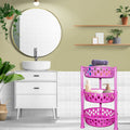 Round Multipurpose Plastic Storage Rack Organiser | Kitchen & Home