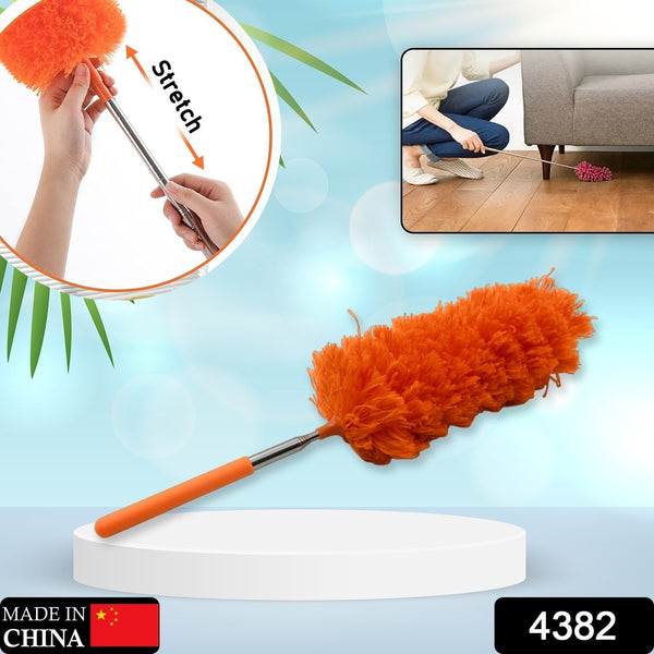 Adjustable Long Handle Washable Microfiber Duster Extendable