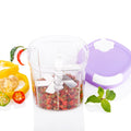 Handy Chopper & Slicer for Fruits Vegetables & Cheese | All-Purpose Kitchen Tool