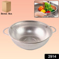Stainless Steel Collapsible Rice & Vegetable Washing Bowl Strainer