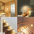 Round 8 LED Motion Sensor Induction Night Light