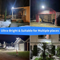 High Power Solar LED Street Light With Motion Sensor & Remote (Large)