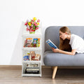 Stackable Foldable Drawer Shelf Storage Organizer Cart 4 Layer (1 Pc)