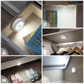 Round 8 LED Motion Sensor Induction Night Light