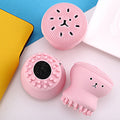 Facial Cleansing Brushes Cute Octopus Shape Silicone Scrubber (1pc)