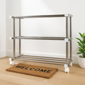 Supermom Stainless Steel Multipurpose Shoe Storage Rack | Heavy Duty Home Organizer