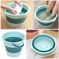 Foldable Bucket Water Container High Capacity With Handle Laundry Basket