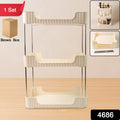 3-Tier Multipurpose Storage Organizer Rack & Shelf | Home Kitchen & Bathroom