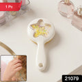 Cute Star Design Kids Hair Brush Soft Bristle Detangling Comb (1 Pc)