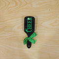Kids Printed Hair Brush Cute Ribbon Bow Handle Detangling Comb (1 Pc)