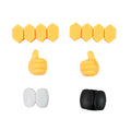 Self Adhesive Hooks Cable Clips Desktop Organizer (6 Pcs)