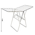 Premium Stainless Steel Heavy Duty Foldable Cloth Drying Stand (1 Pc)
