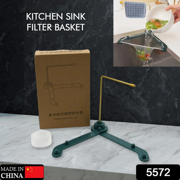 Kitchen Sink Filter Basket | Practical Sink Strainer & Drainer for Food Residue