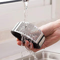 Multipurpose Stainless Steel Garlic Press & Crusher | Quick Handy Ginger Garlic Tool