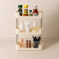 3-Tier Multipurpose Storage Organizer Rack & Shelf | Home Kitchen & Bathroom