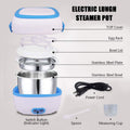 Electric Lunch Box Portable Food Warmer | Stainless Steel 220V 200W