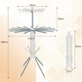 Multi-layer Foldable Clothes Drying Rack Set
