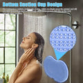 Silicone Bath Massage Cushion Shower Foot Scrubber Anti-slip Mat