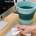 Foldable Bucket Water Container High Capacity With Handle Laundry Basket