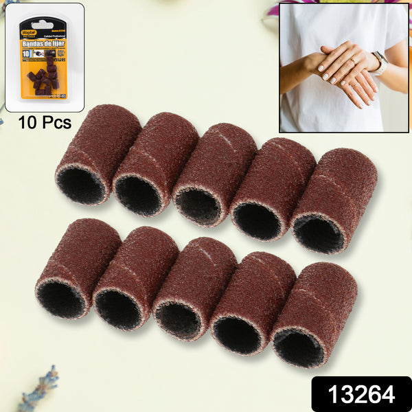Nail Drill Sanding Band Machine Replacement Bits Pedicure Tool (10 Pcs)