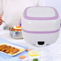 Electric Lunch Box Portable Food Warmer | Stainless Steel 220V 200W