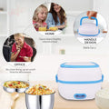 Electric Lunch Box Portable Food Warmer | Stainless Steel 220V 200W