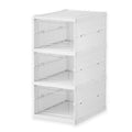 Stackable Multifunctional Storage Foldable Drawer Shelf Cart (3 Layer)