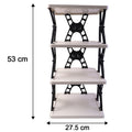 Multipurpose Foldable 4 Layer Storage Rack (1 Pc)