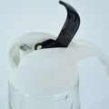 Kitchen Glass Oil Bottle Dispenser Automatic Opening Closing (630ml)