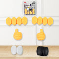 Self Adhesive Hooks Cable Clips Desktop Organizer (6 Pcs)