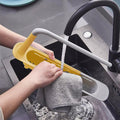 Telescopic Sink Storage Rack | Kitchen Dishwashing Organizer & Drain Basket