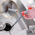 Metal Wire Brush Sink Cleaning Hook | Sewer Dredging Device for Kitchen & Bathroom