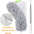 Microfiber Telescoping Feather Duster 100 Inch Extendable Handle