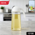 Kitchen Glass Oil Bottle Dispenser Automatic Opening Closing (630ml)