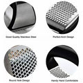 Multipurpose Stainless Steel Garlic Press & Crusher | Quick Handy Ginger Garlic Tool