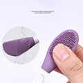 Double-headed Silicone Mask Brush Face Cleansing Mud Mask (1 Pc)