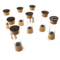 360° Revolving Spice Rack with 8 Jars | Kitchen Condiment Organizer (120ml)