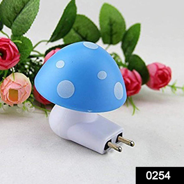 Automatic Sensor Mushroom LED Night Lamp | 0.2W Multicolour Energy Saving