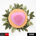 Waterproof Face Wash Brush Exfoliating Silicone Heart Shaped