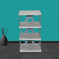 Smart Foldable Shoe Rack Storage Organizer — 4, 6 & 8 Layer (1 Pc)